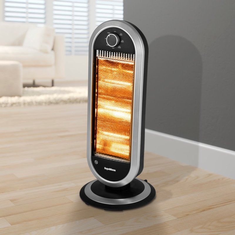 SupaWarm Deluxe Halogen Heater SHHD1200B