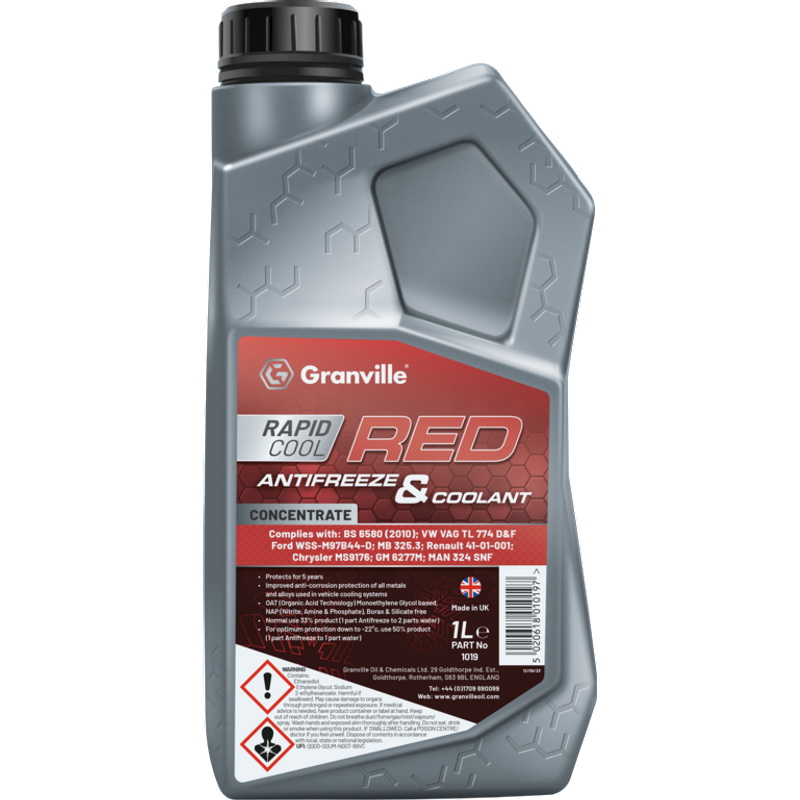 Granville Red Anti-Freeze 1019