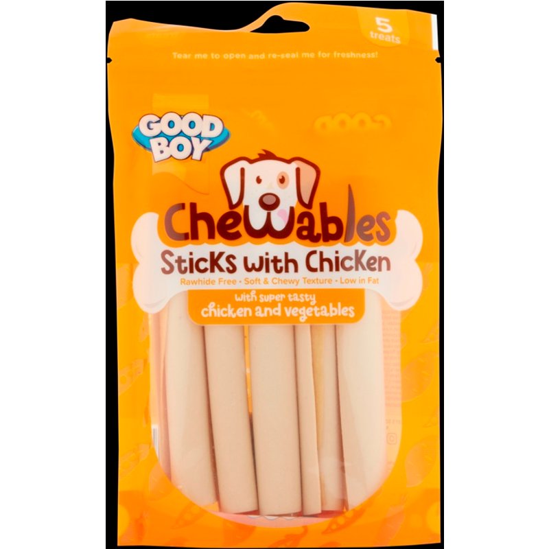 Good Boy Chewables Chicken & Veg Sticks 5000239052400
