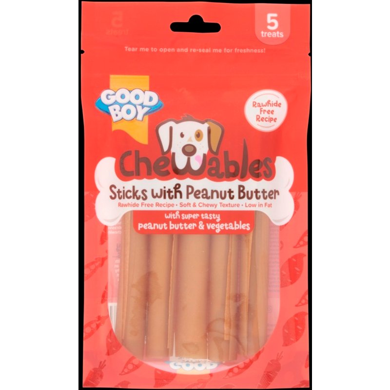 Good Boy Chewables Peanut Butter Sticks 4048422170730