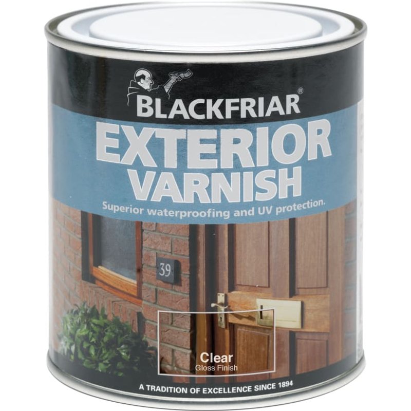 Blackfriar Exterior Varnish UV66 Clear Gloss 250ml BF0090001F1