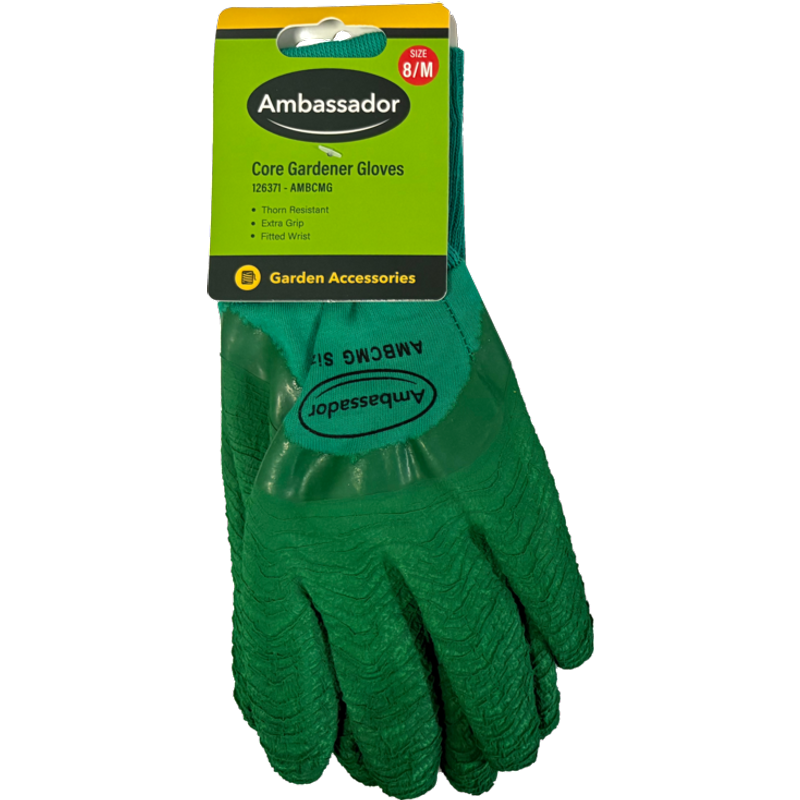 Ambassador Core Gardener Green Gloves AMBCMG