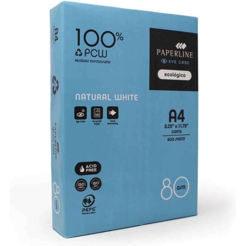 Paperline A4 Recycled Copier Paper 80gsm WX01087