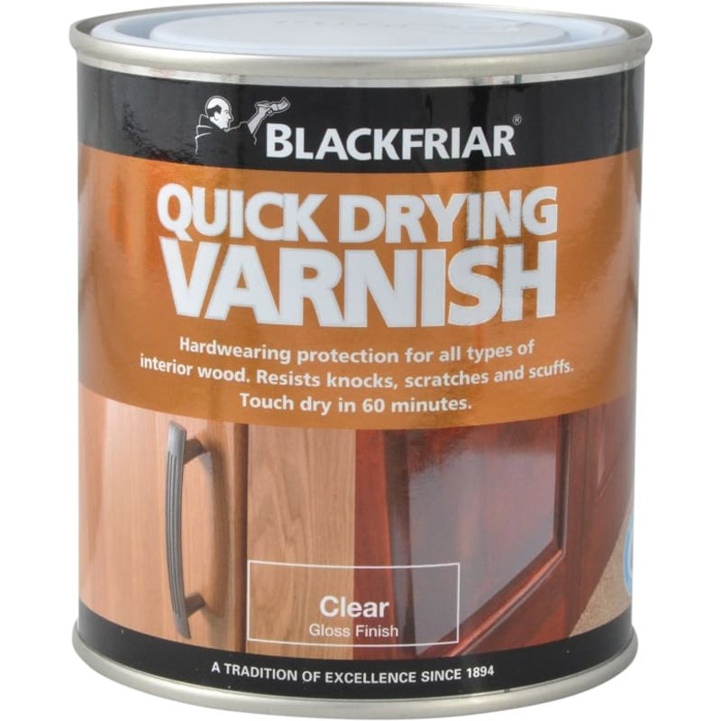 Blackfriar Duratough Quick Dry Varnish Gloss 250ml BF0270001F1