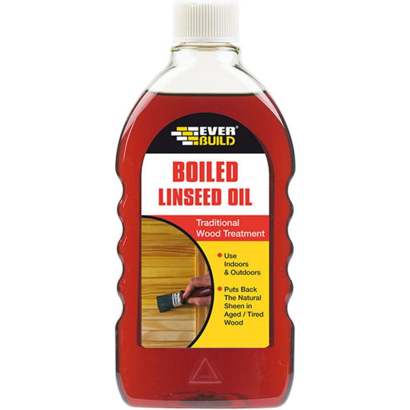Everbuild Sika Boiled Linseed Oil 500ml 484799