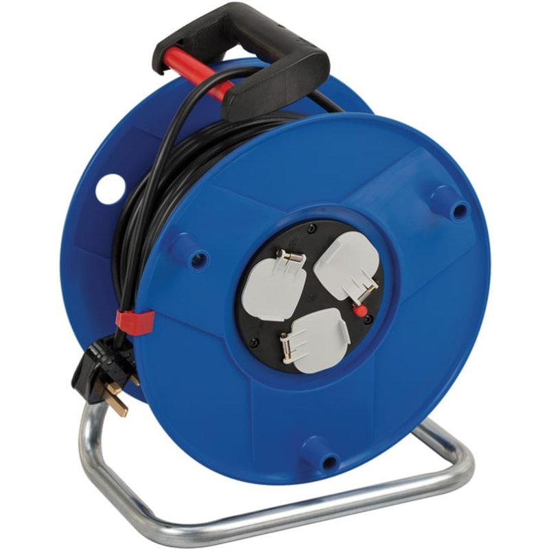 Brennenstuhl Garant Cable Reel 240V 13A 3-Socket 50m 1208063