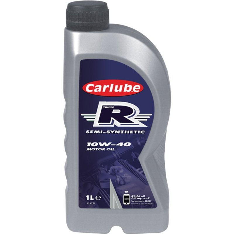 Carlube Triple R 10W-40 Semi-Synthetic Engine Oil 1 litre XRD001