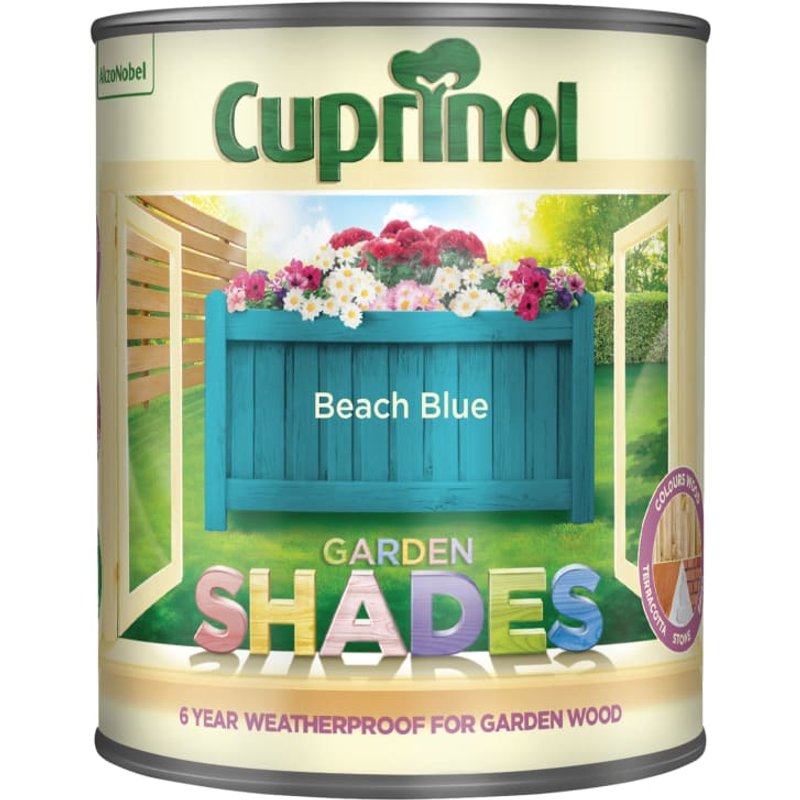 Cuprinol Garden Shades Beach Blue 1 litre 5159073