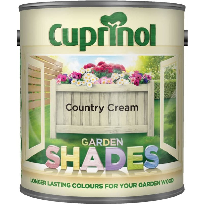 Cuprinol Garden Shades Country Cream 1 litre 5092588