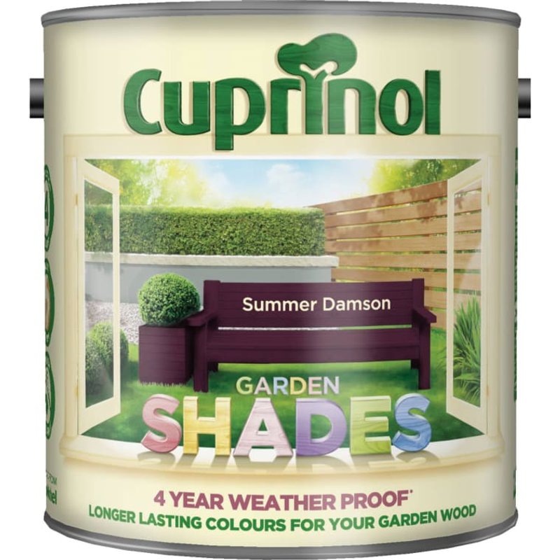 Cuprinol Garden Shades Summer Damson 2.5 litre 5122396