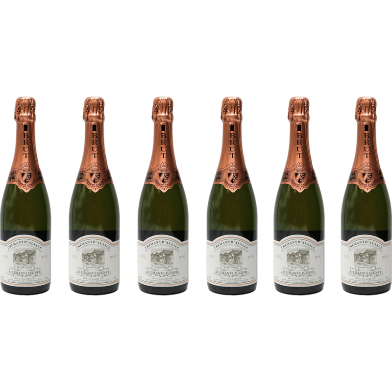 Allimant Laugner Cremant d'Alsace Rose 6 Flaschenset