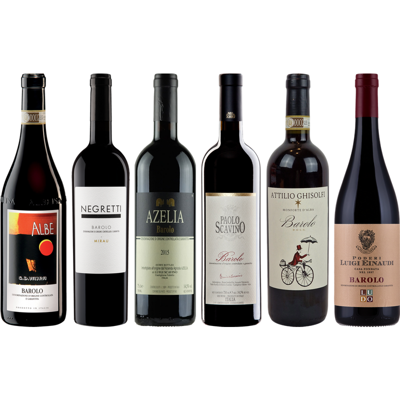 Hochwertiges Barolo Verkostungsset