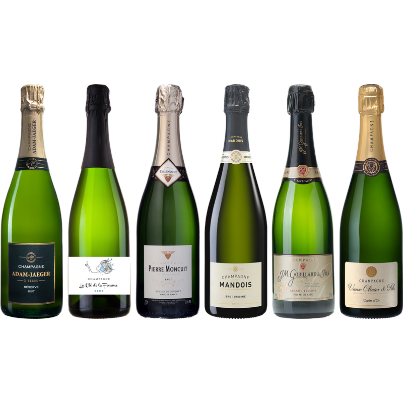 Hochwertiges Champagner-Verkostungsset
