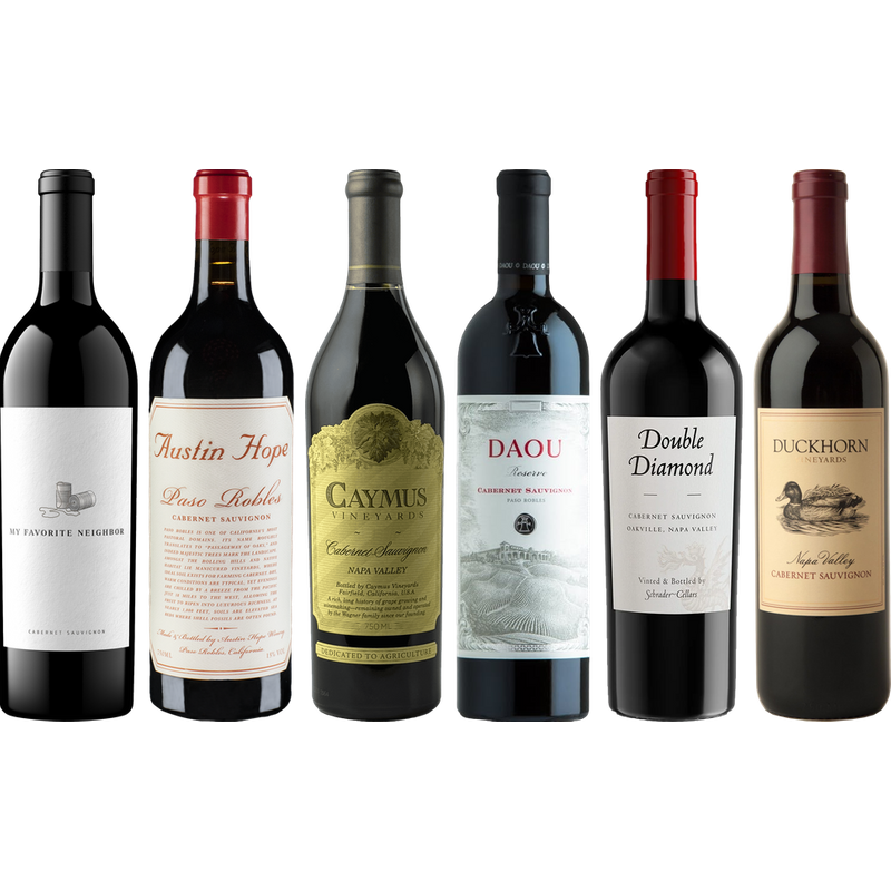 Kalifornien Cabernet Sauvignon Premium Verkostungsset