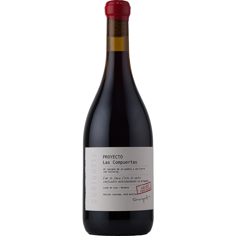 Durigutti Proyecto Las Compuertas Cinco Suelos Malbec 2024
