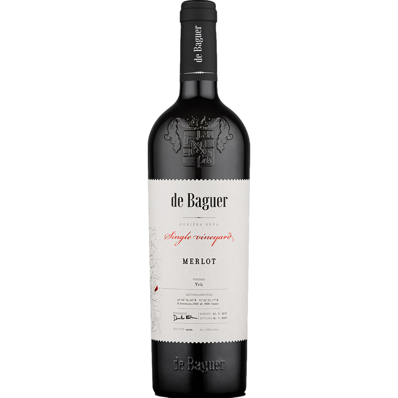 Klet Brda De Baguer Single Vineyard Merlot 2019