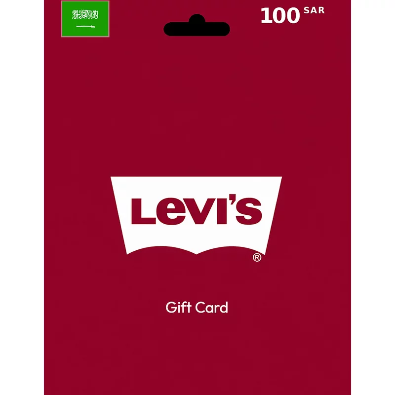 Buy Levi's Gift Card 100 SAR | Instant Delivery 2026