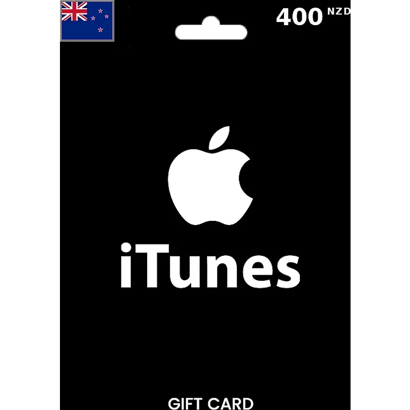Buy Apple iTunes Gift Card 400 NZD | Instant Delivery