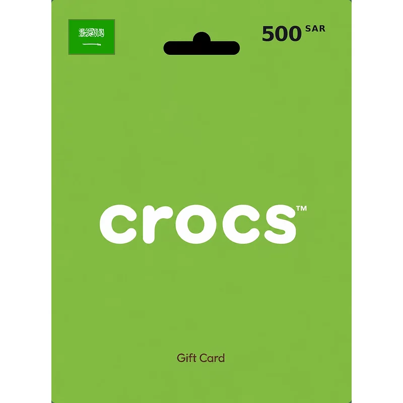 Crocs Gift Card 500 SAR (KSA) – Instant Code | Aussui