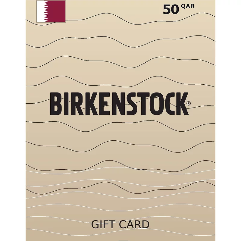 Buy Birkenstock Gift Card 50 QAR QATAR - Instant Delivery | Aussui