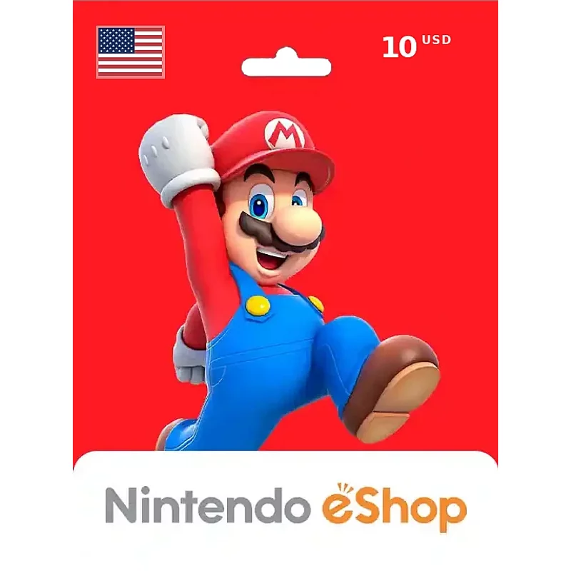 Nintendo eShop Gift Card $10 (USA) – Switch Code | Aussui