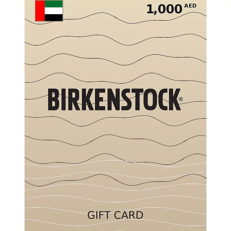 BIRKENSTOCK Gift Card 1000 AED (UAE) – Instant Code | Aussui