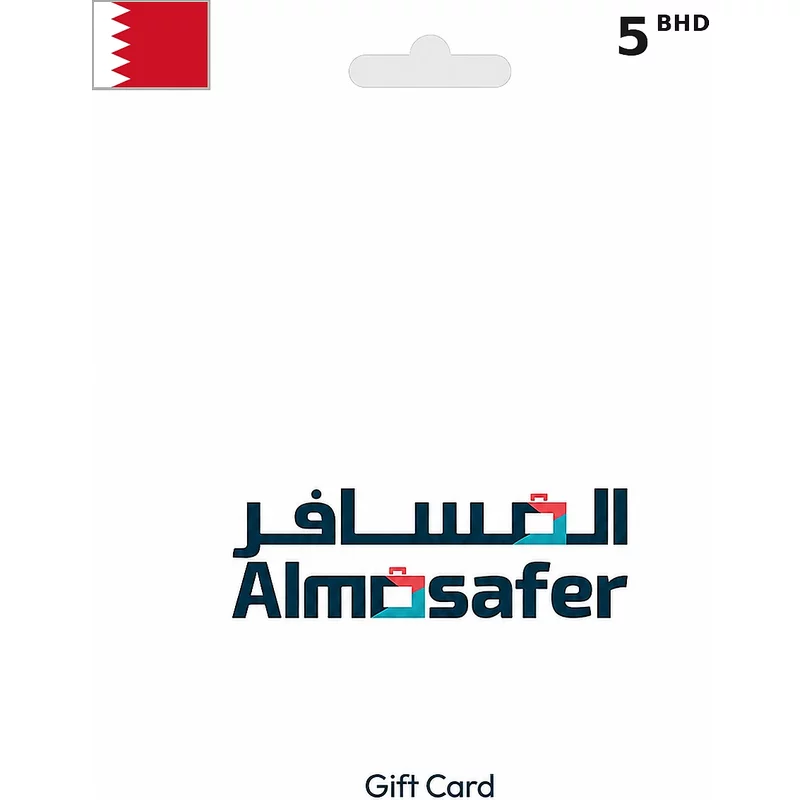 Buy Almosafer Gift Card 5 BHD BAHRAIN - Instant Delivery | Aussui