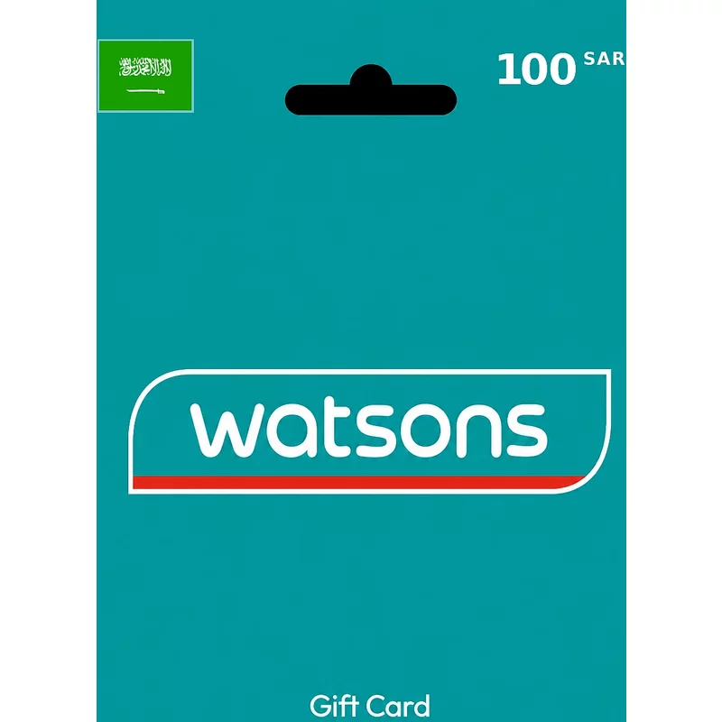 Watsons Gift Card 100 SAR (KSA) – Instant Code | Aussui