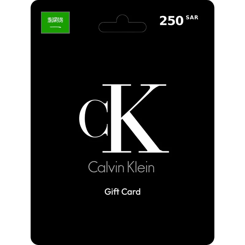 Calvin Klein Gift Card 250 SAR (KSA) – Instant Code | Aussui
