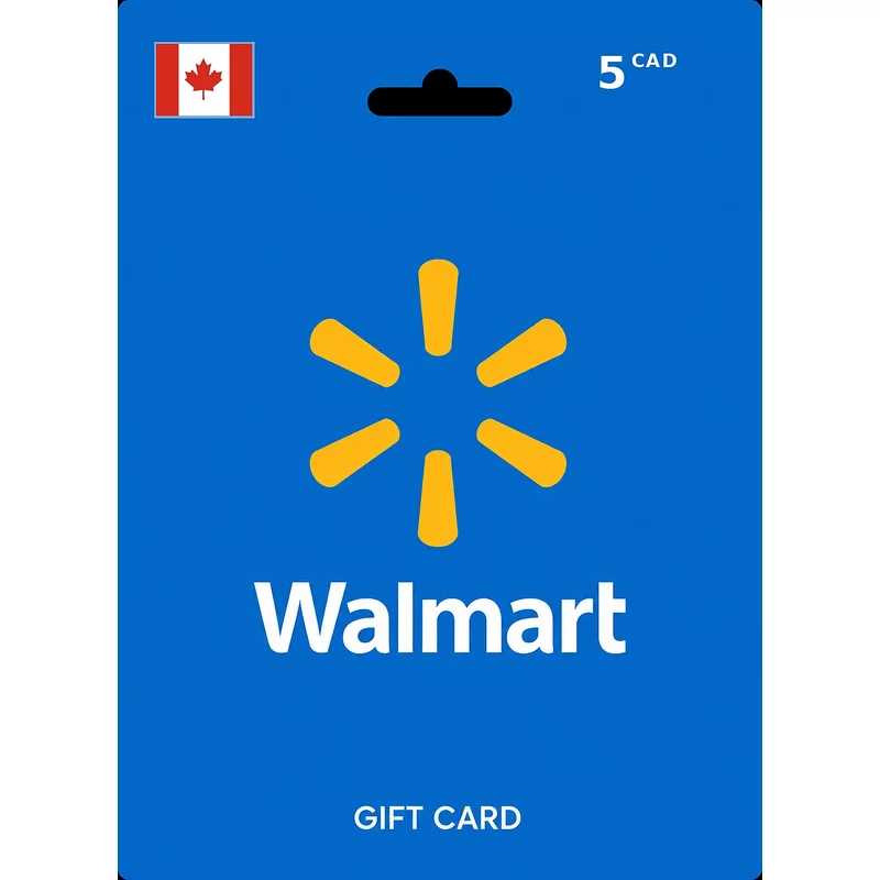 Walmart Gift Card 5 CAD (Canada) โ Instant Code | Aussui