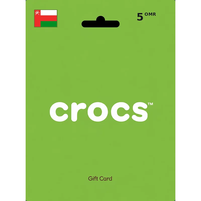 Buy Crocs Gift Card 5 OMR OMAN - Instant Delivery | Aussui