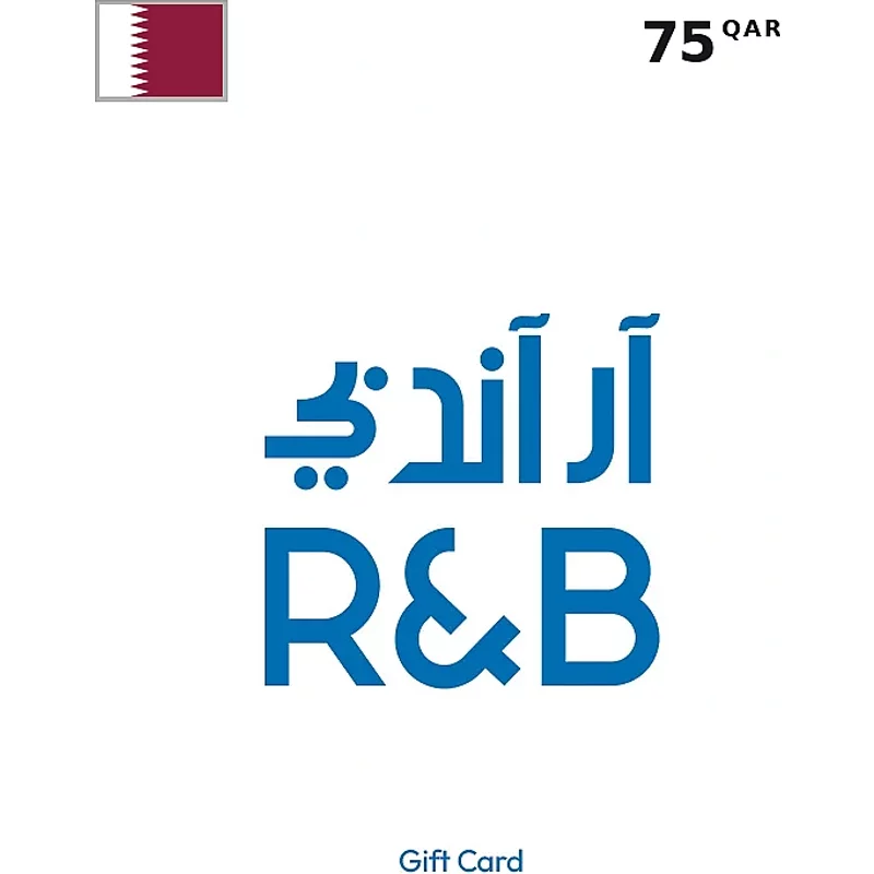 Buy R&B Gift Card 75 QAR | Instant Delivery | Best Price 2026