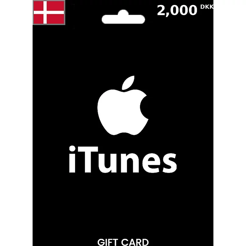 Buy Apple iTunes Gift Card 2000 DKK | Instant Delivery