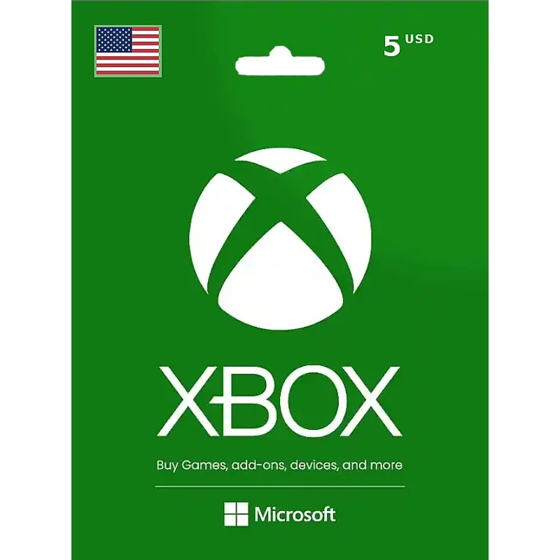 Buy Xbox Live Gift Card $5 | Instant Delivery 2026