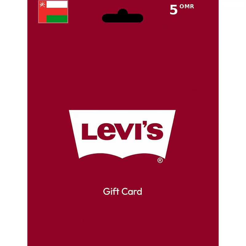 Buy Levi's Gift Card 5 OMR OMAN - Instant Delivery | Aussui