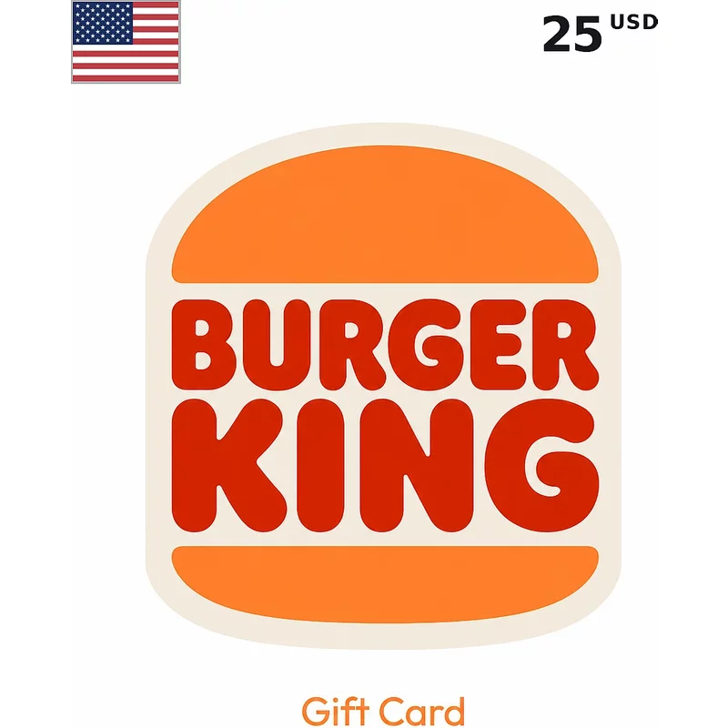 Burger King Gift Card 25 USD (US) – Instant Code | Aussui