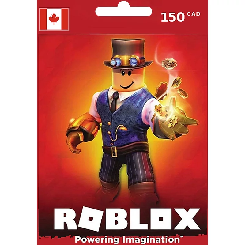 Roblox Gift Card 150 CAD (Canada) – Instant Code | Aussui