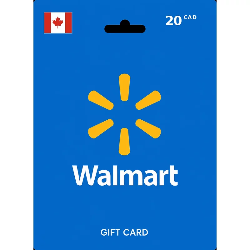 Walmart Gift Card 20 CAD (Canada) โ Instant Code | Aussui