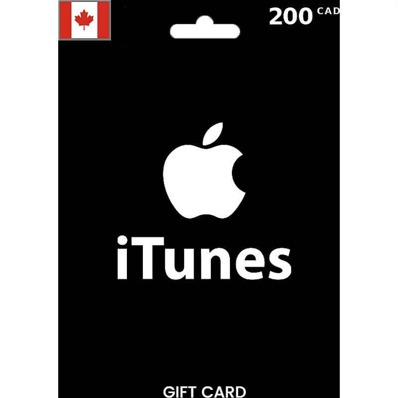 Apple iTunes Gift Card 200 CAD (Canada) – Code | Aussui