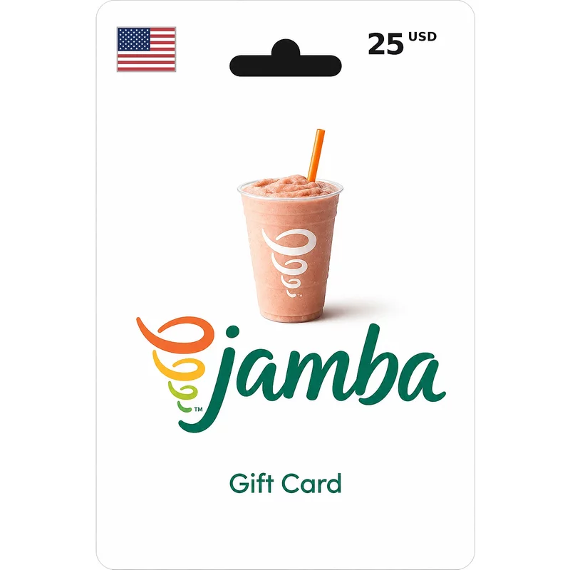 Jamba Juice Gift Card 25 USD (US) – Instant Code | Aussui