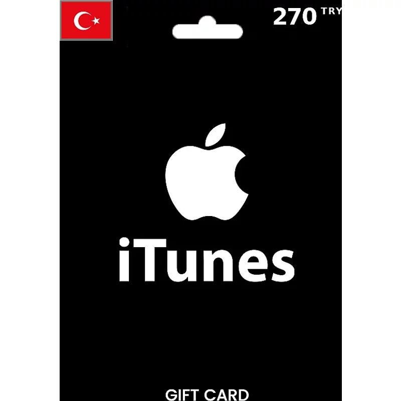 Apple iTunes Gift Card 270 TRY (Türkiye) – Code | Aussui