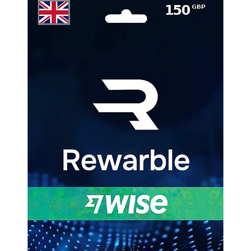 Rewarble Wise Gift Card 150 GBP (UK) – Instant Code | Aussui
