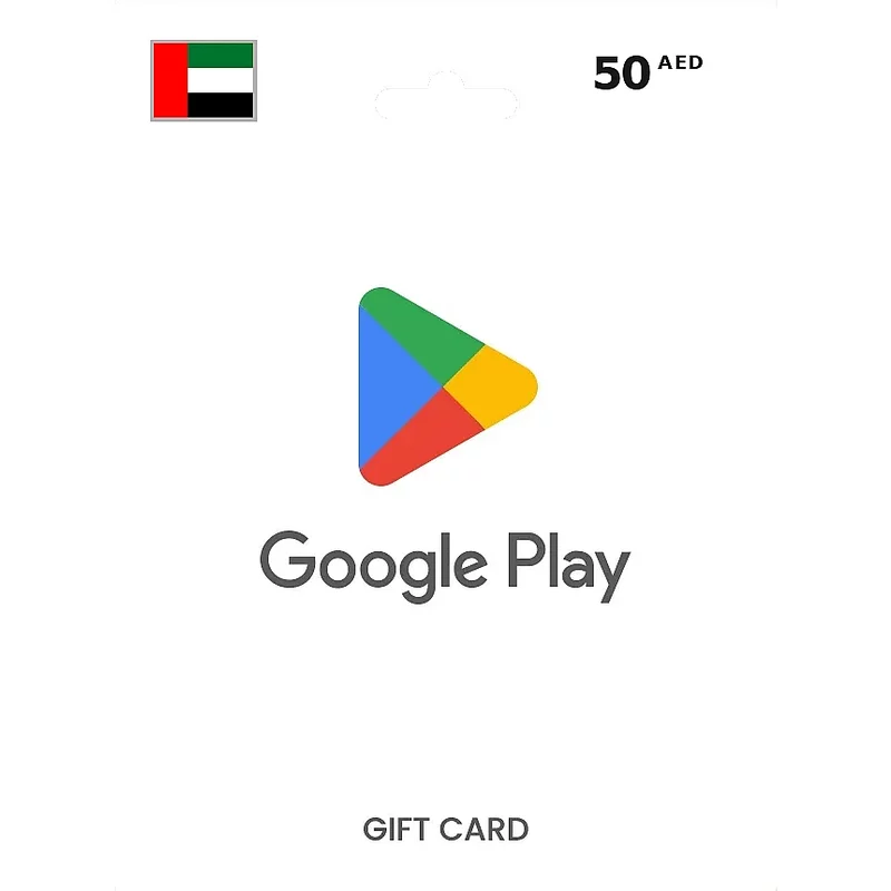 Buy Google Play Gift Card 50 AED | Instant Delivery