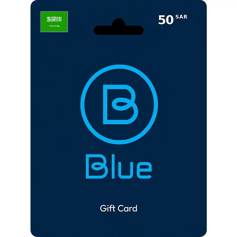 Buy Blue Prepaid Gift Card 50 SAR SAUDI ARABIA - Instant Delivery | Aussui