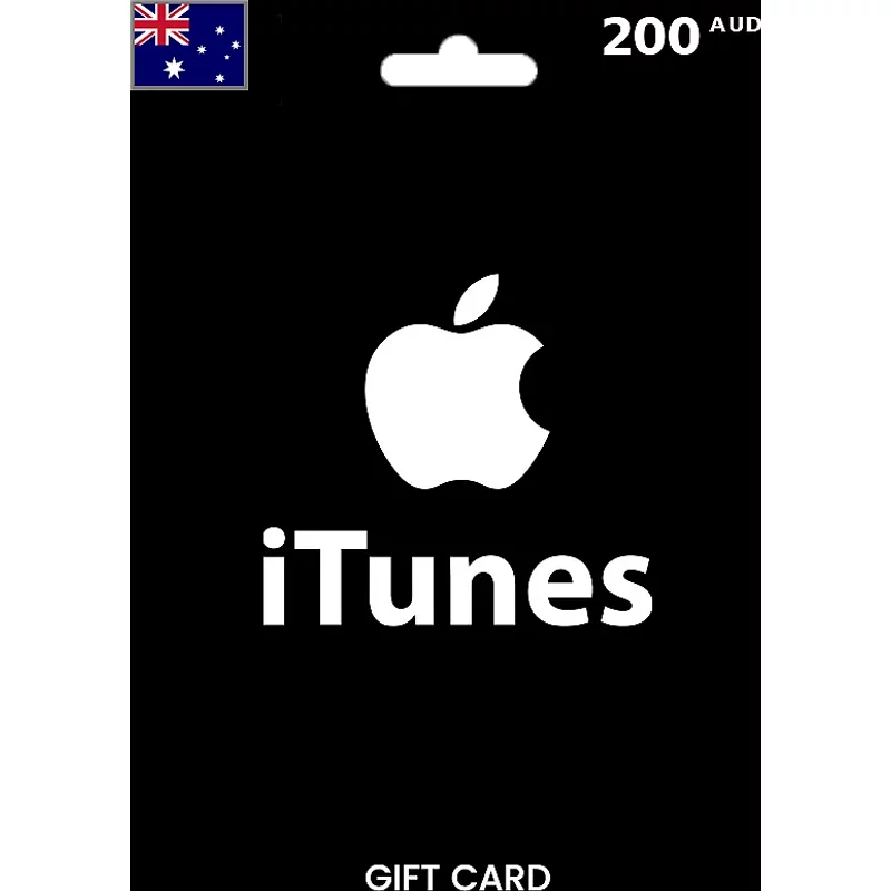 Apple iTunes Gift Card 200 AUD (Australia) – Code | Aussui