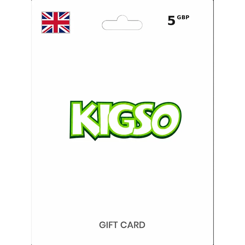Buy Kigso Games Gift Card 5 GBP UNITED KINGDOM - Instant Delivery | Aussui