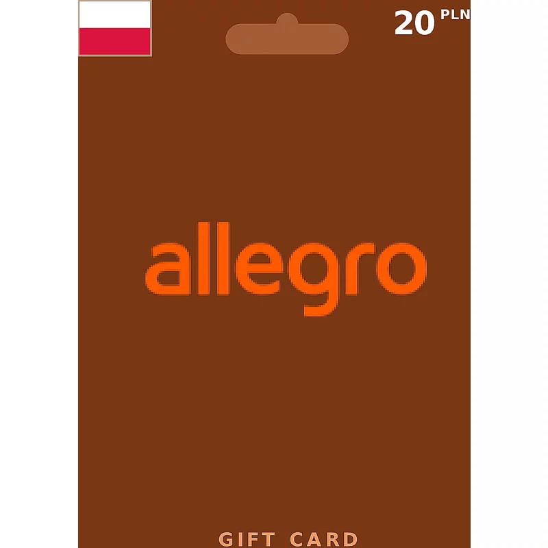 Buy Allegro Gift Card 20 PLN POLAND - Instant Delivery | Aussui