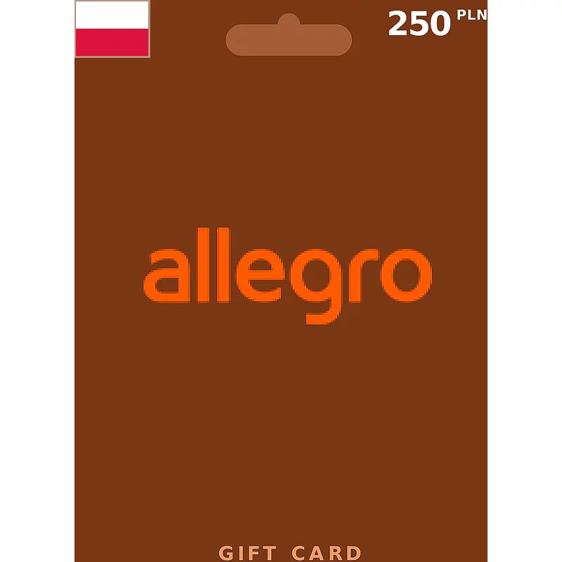 Buy Allegro Gift Card 250 PLN POLAND - Instant Delivery | Aussui