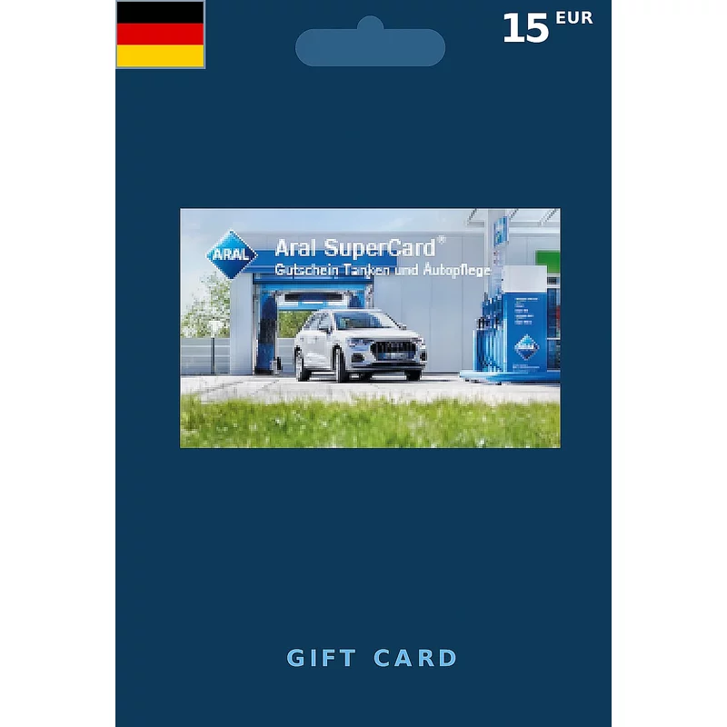 Buy Aral Gift Card 15 EUR GERMANY - Instant Delivery | Aussui
