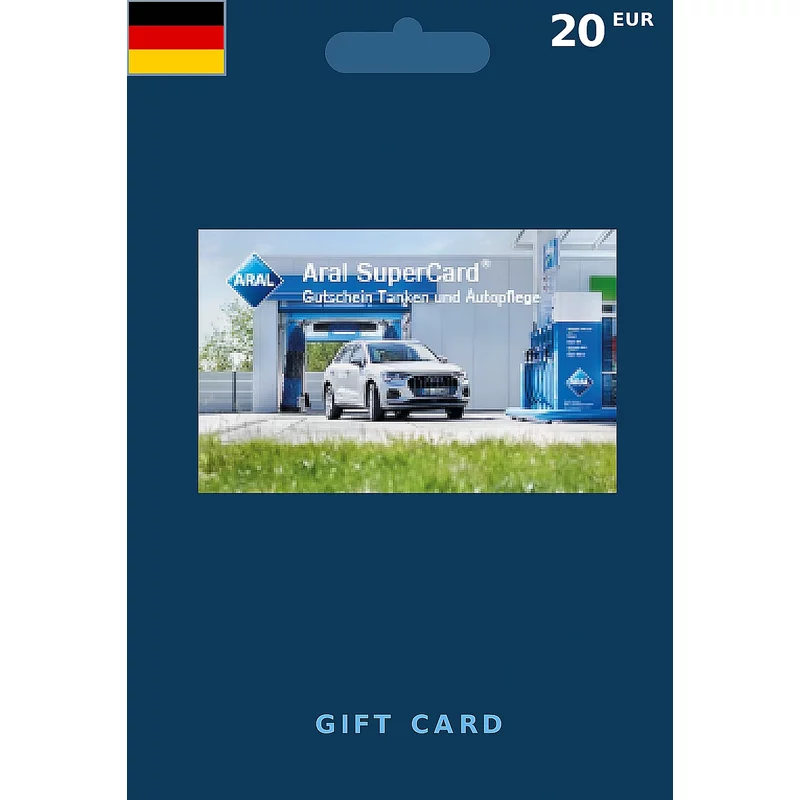 Buy Aral Gift Card 20 EUR GERMANY - Instant Delivery | Aussui